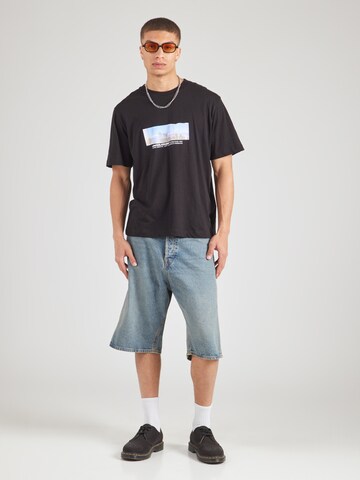 JACK & JONES Футболка 'JCOSAGO' в Черный