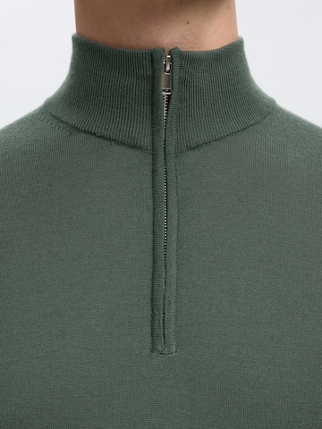 SELECTED Pullover 'SLHTRAY' in Grün