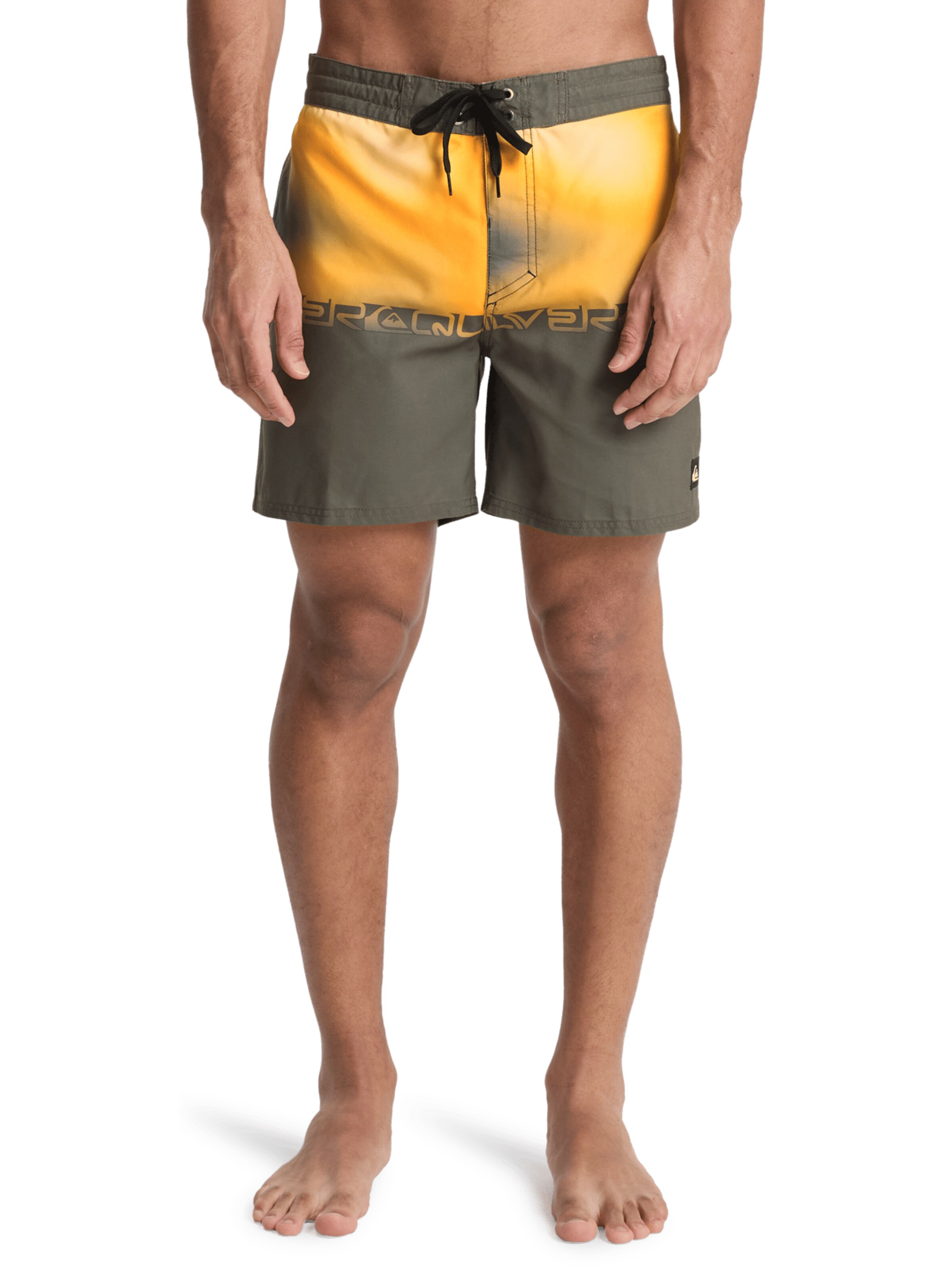 QUIKSILVER Swimming Trunks 'Everyday 16' in Green: front