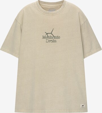 Pull&Bear T-Shirt in Beige: predná strana