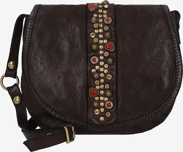 Campomaggi Schoudertas 'Irene' in Bruin: voorkant