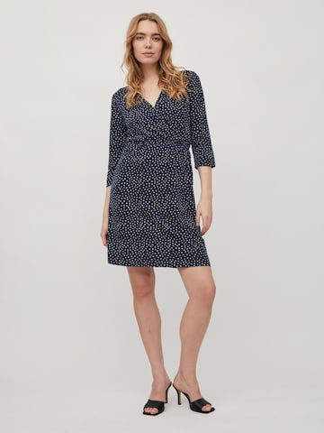 VILA Dress in Blue: front