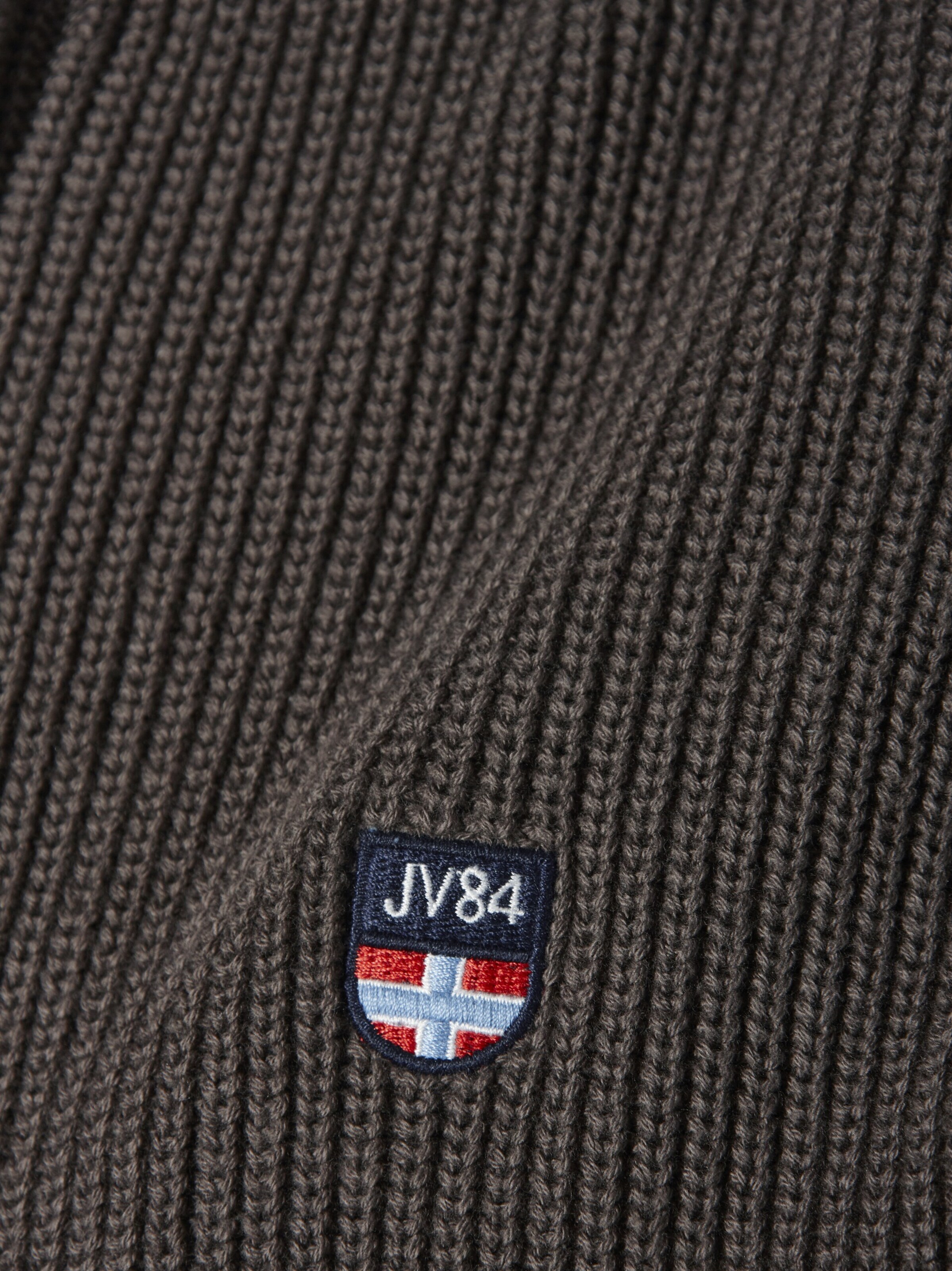 Jan Vanderstorm Strickjacke 'Norander' in Grau