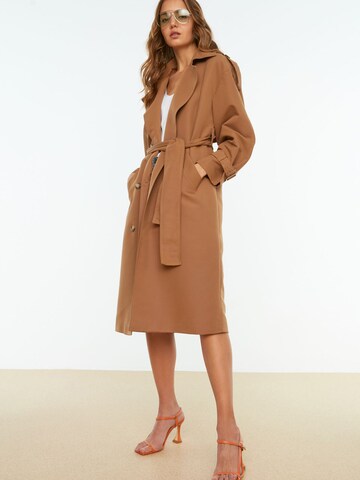 Cappotto di mezza stagione di Trendyol in marrone