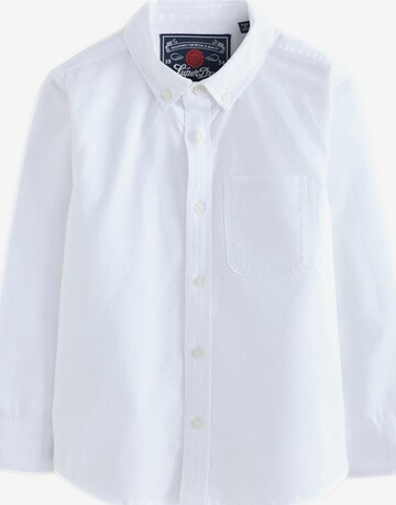 Superdry & Co Overhemd in Wit: voorkant
