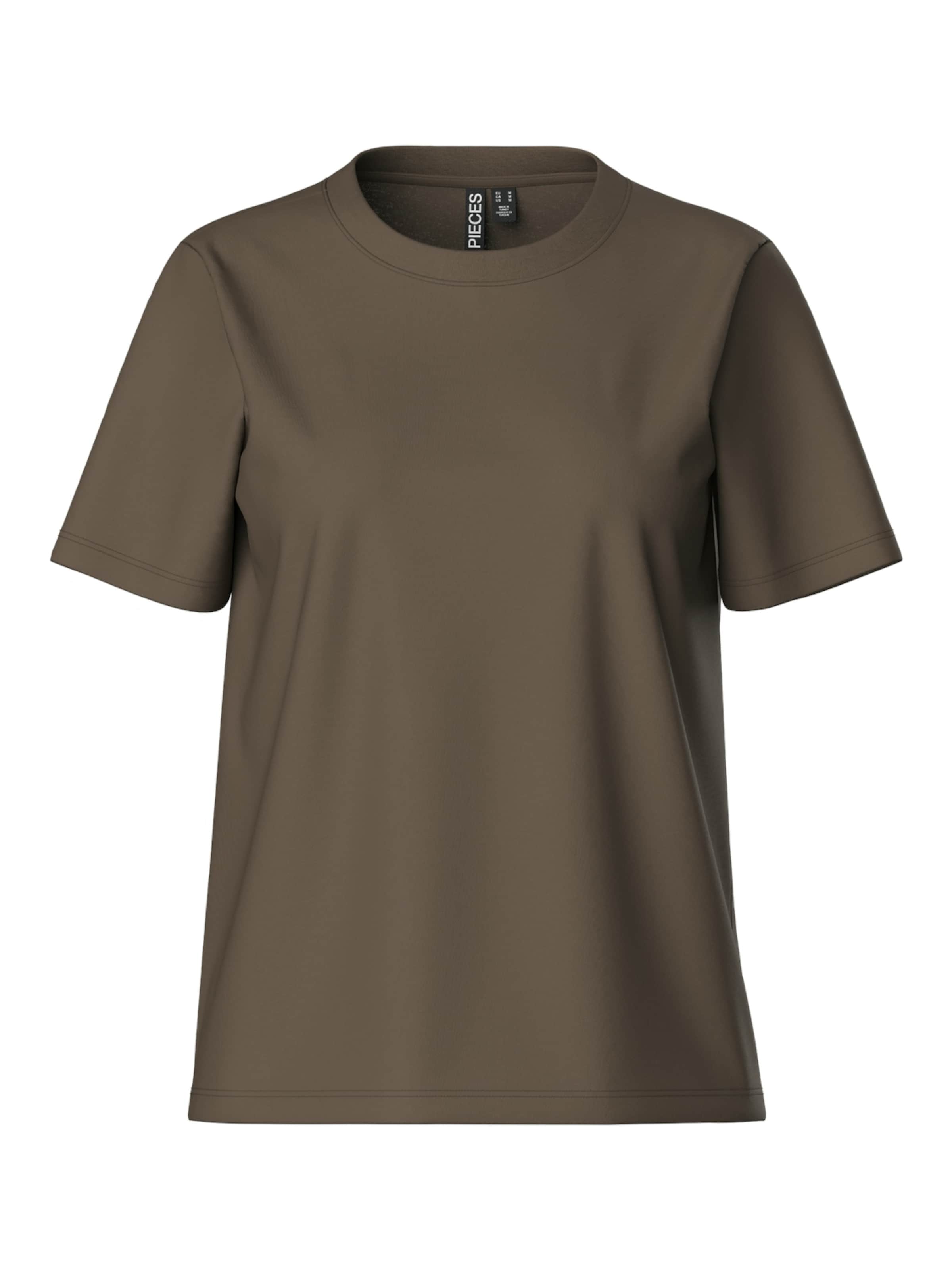 Tricou 'RIA' de la PIECES pe maro: față