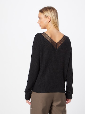 VILA Sweter 'Good' w kolorze czarny