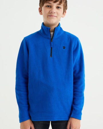 WE FashionSweater majica - plava boja: prednji dio