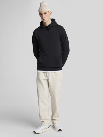 Lyle & Scott Sweatshirt 'Superfine' in Zwart