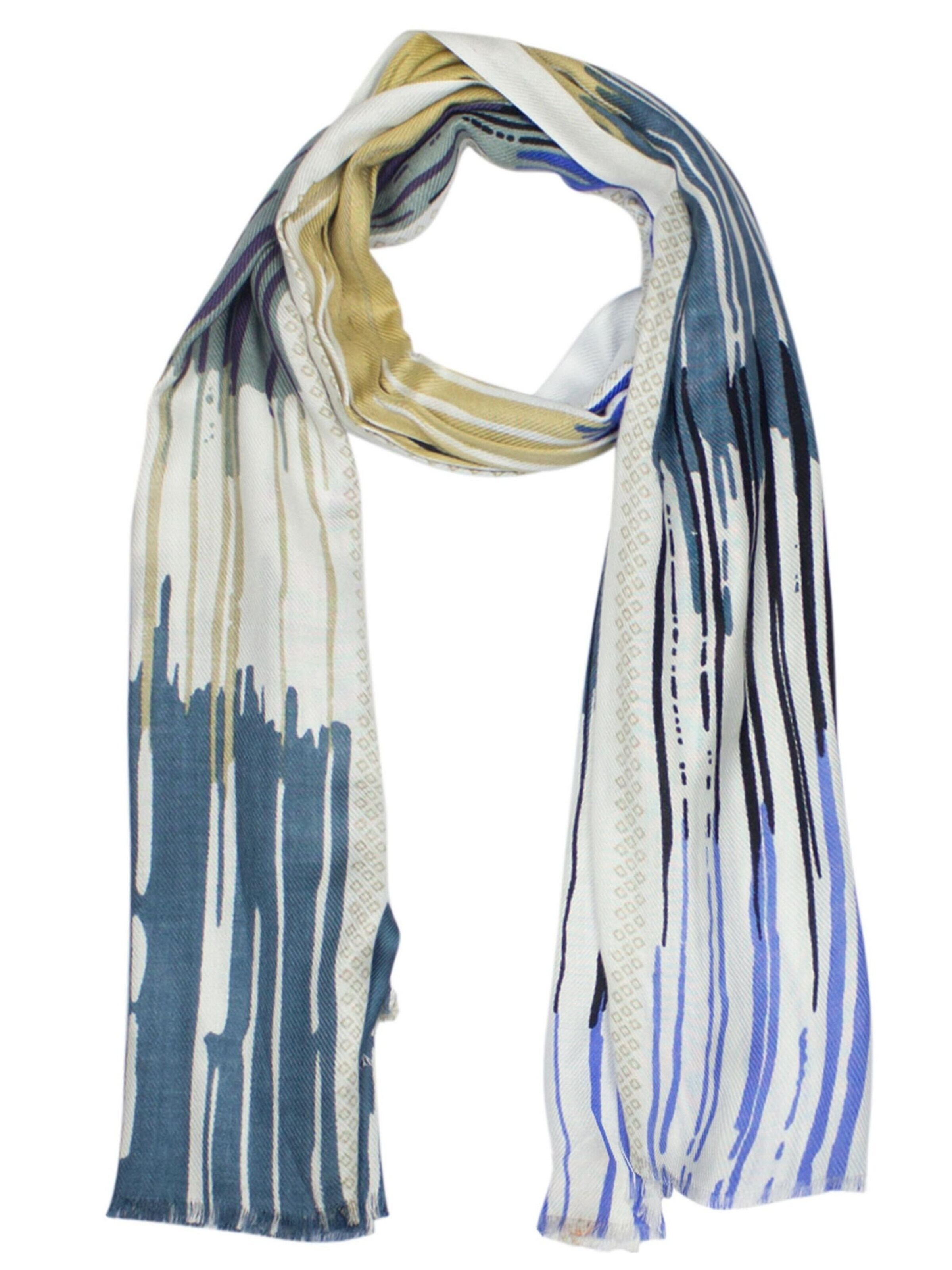 Sunsa Tuch 'Sunsa'‌‌‌‌‌‌ in Blau: Vorderseite