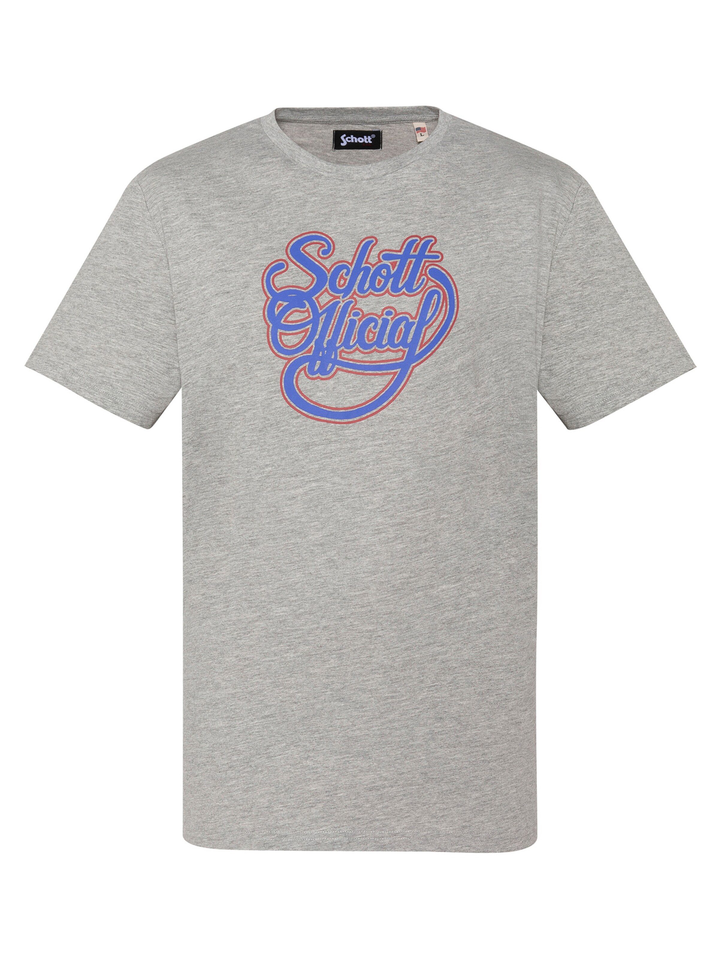 Schott NYC Shirt‌ in Grau: Vorderseite