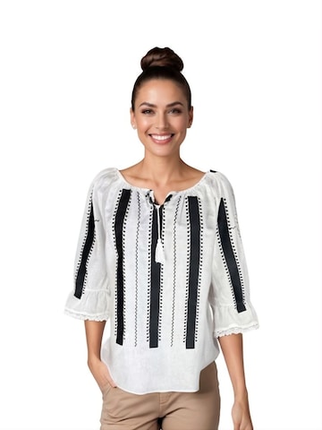 Rody’s forever - Blusa tradicional en blanco