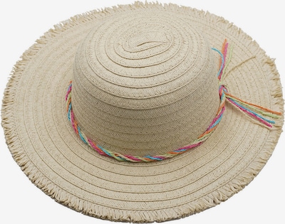 MAXIMO Chapeau en sable / bleu clair / orange / rose, Vue avec produit