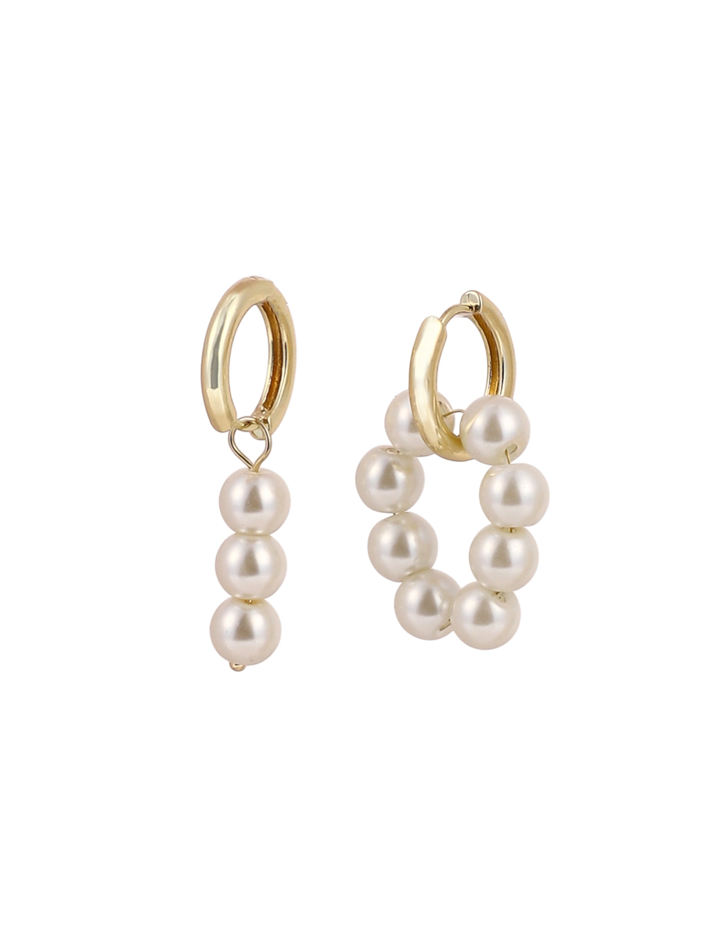 SOHI Earrings 'Mishka' in Gold