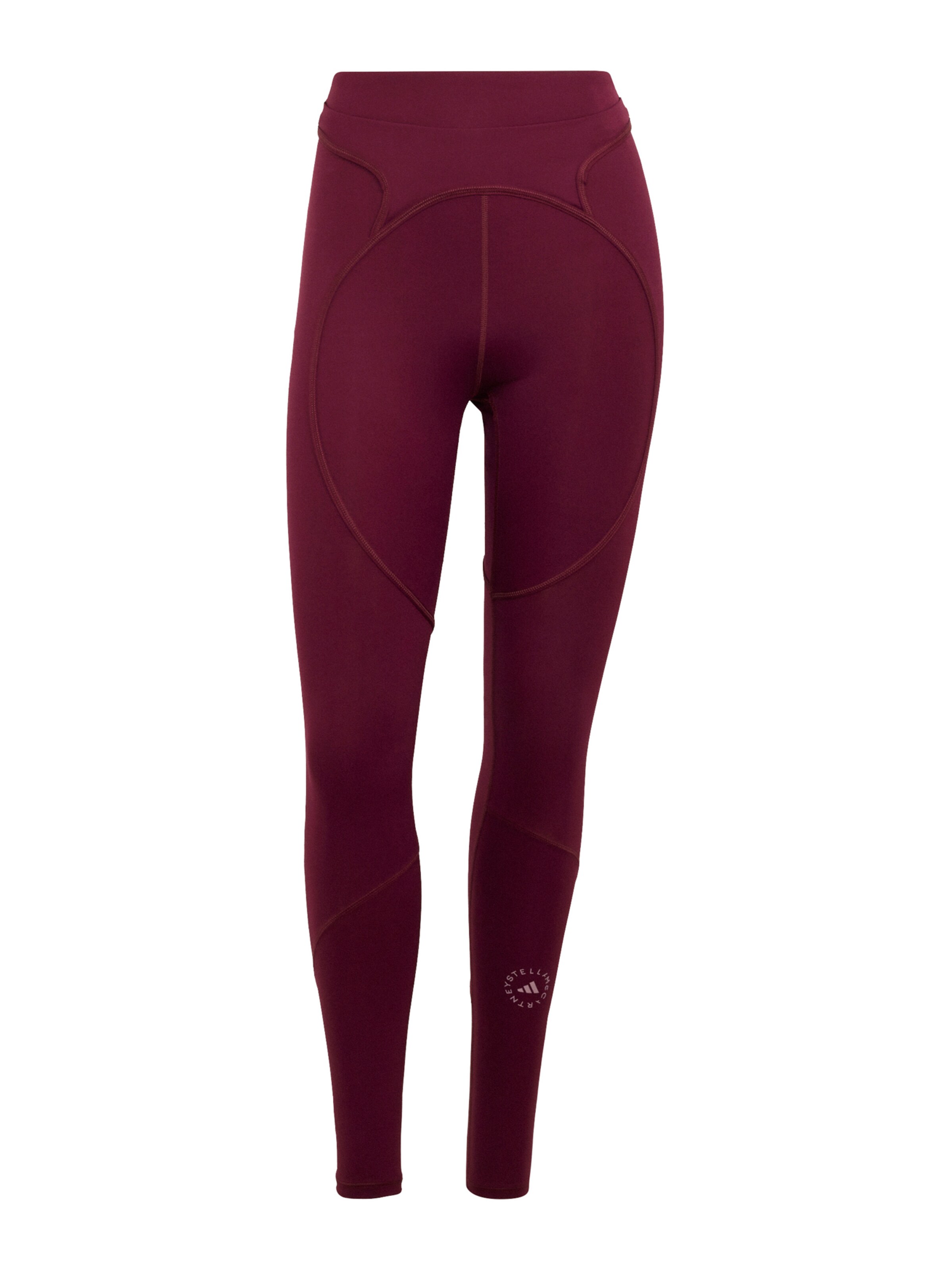 Skinny Pantaloni sportivi di ADIDAS BY STELLA MCCARTNEY in rosso: frontale