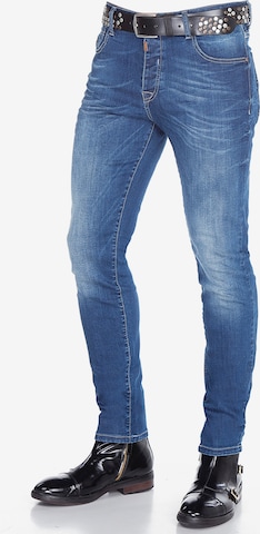 CIPO & BAXX Slimfit Jeans 'CD389' in Blauw