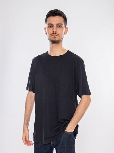 elvine Shirt 'Hadar MS Tee Dark Navy' in S in de kleur Blauw, Productweergave