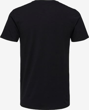 SELECTED HOMME T-Shirt in Schwarz