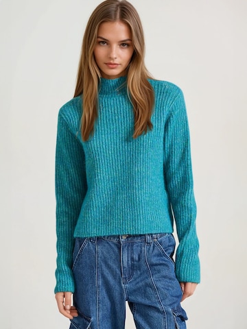 Pull-over Funky Buddha en vert : devant