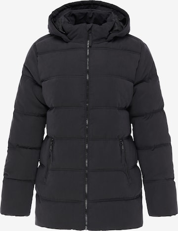 Usha - Casaco de inverno em preto: frente