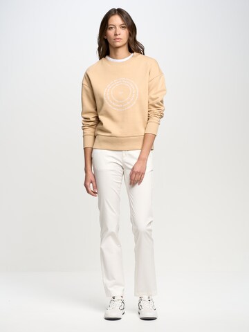 BIG STAR Sweatshirt 'Ofrysima' in Beige