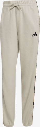 smėlio ADIDAS SPORTSWEAR Siaurėjantis Sportinės kelnės: priekis