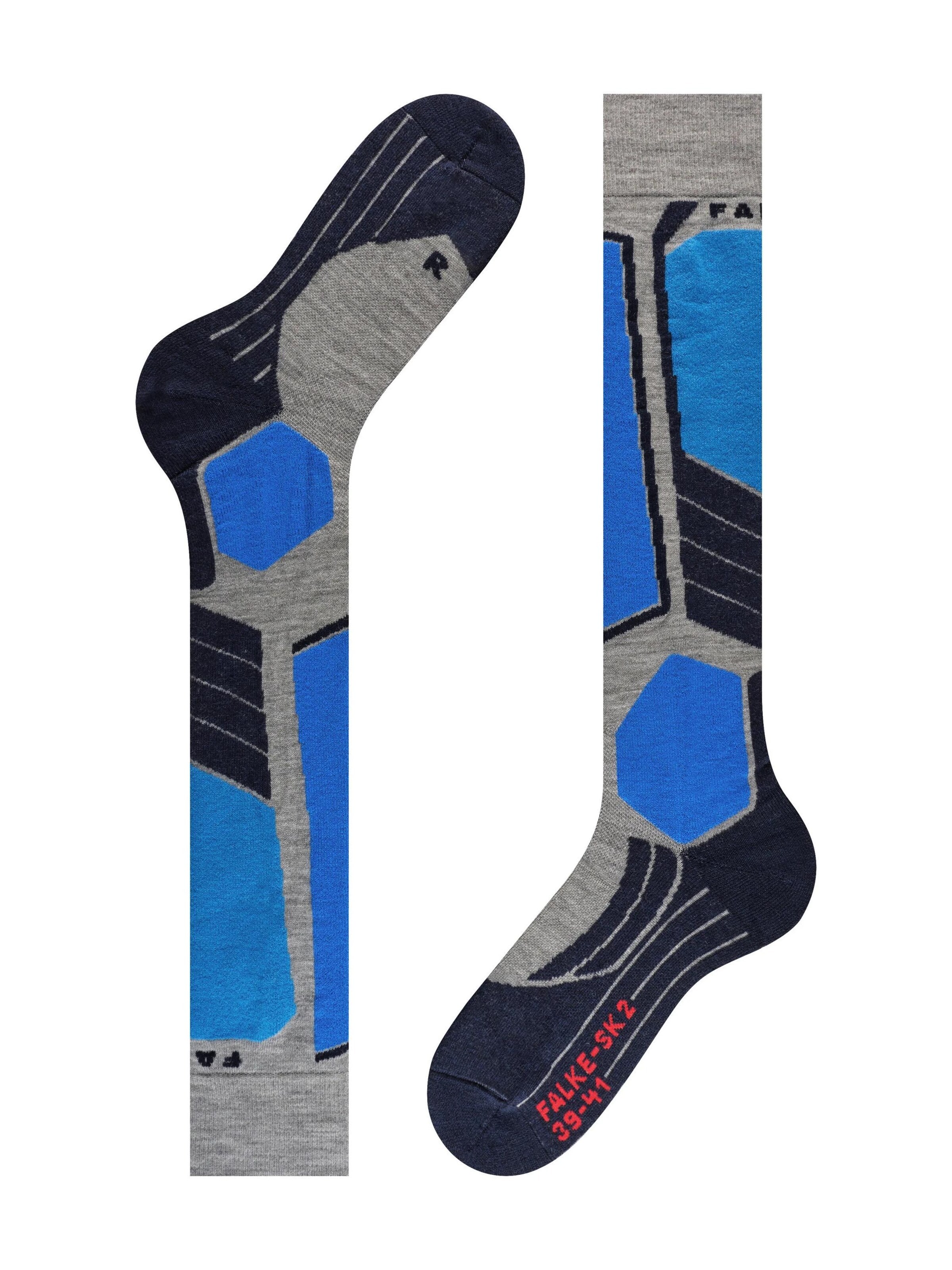 FALKE Athletic Socks 'SK2 Intermediate' in Grey