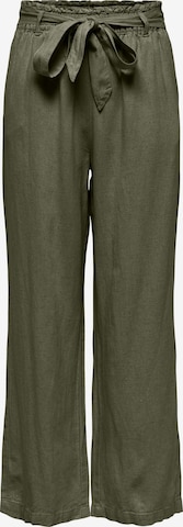 JDY Wide leg Trousers 'Say' in Green: front