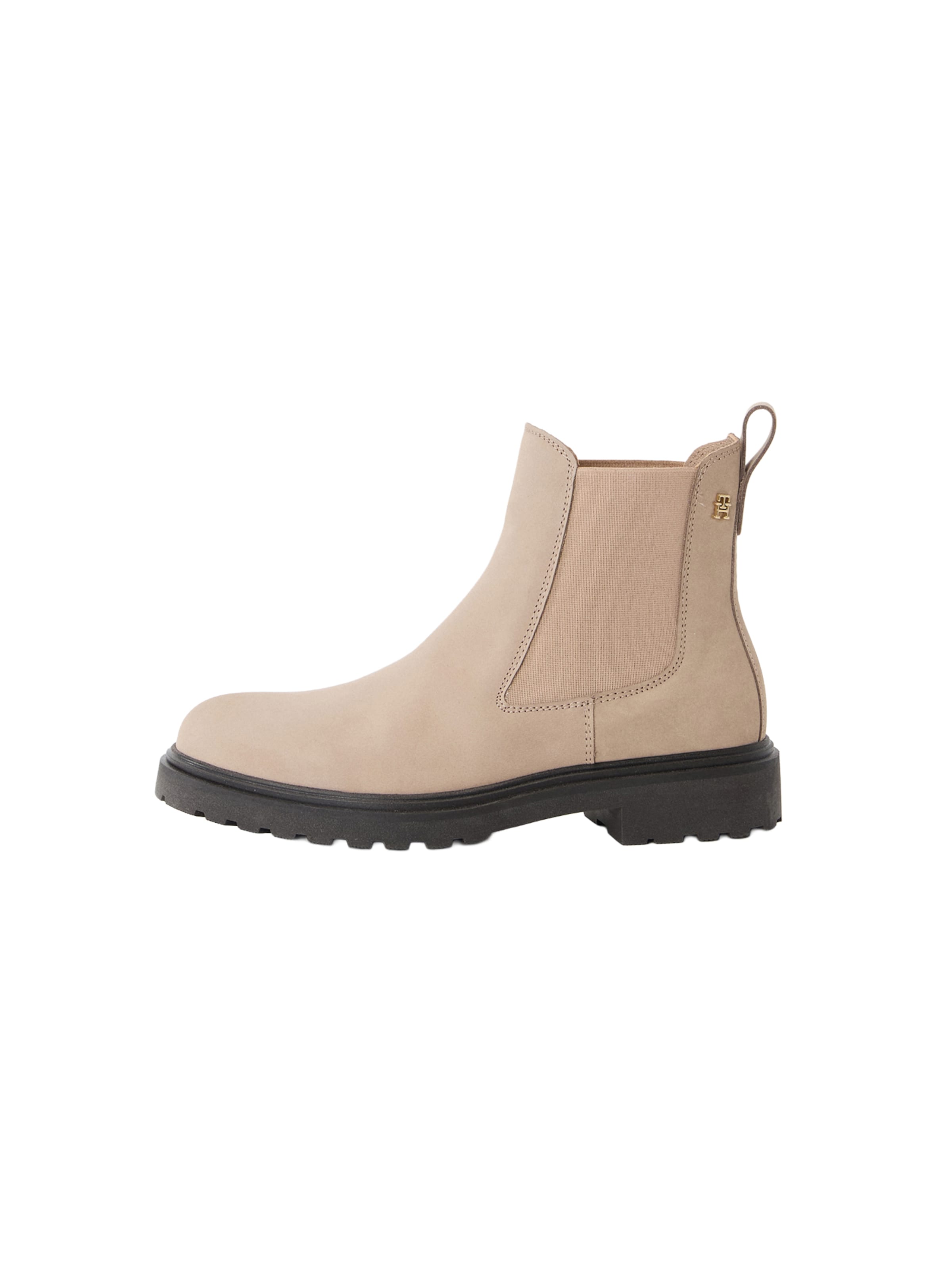 TOMMY HILFIGER Chelsea boots in Beige: voorkant
