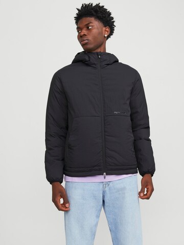 JACK & JONES Jacke 'Vesterbro' in Schwarz: predná strana