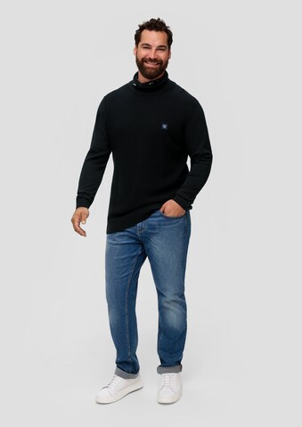 s.Oliver Men Big Sizes Sweater in Black
