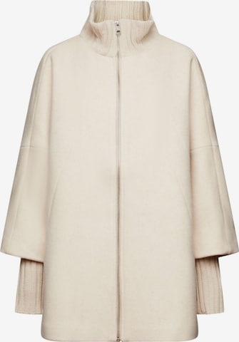 ESPRIT Between-Seasons Coat in Beige: front