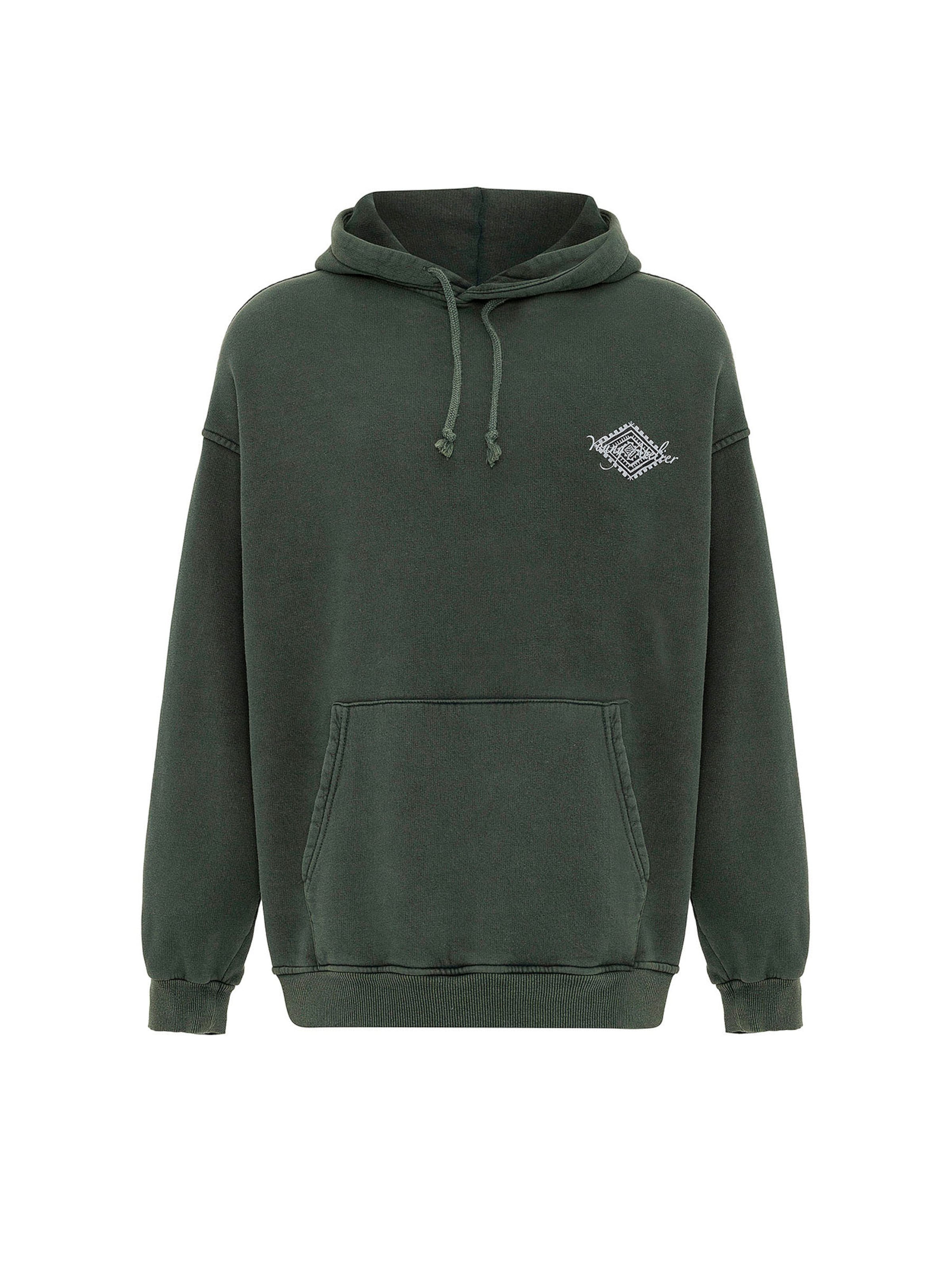 VAMOS CLO Свитшот в Зеленый: спереди