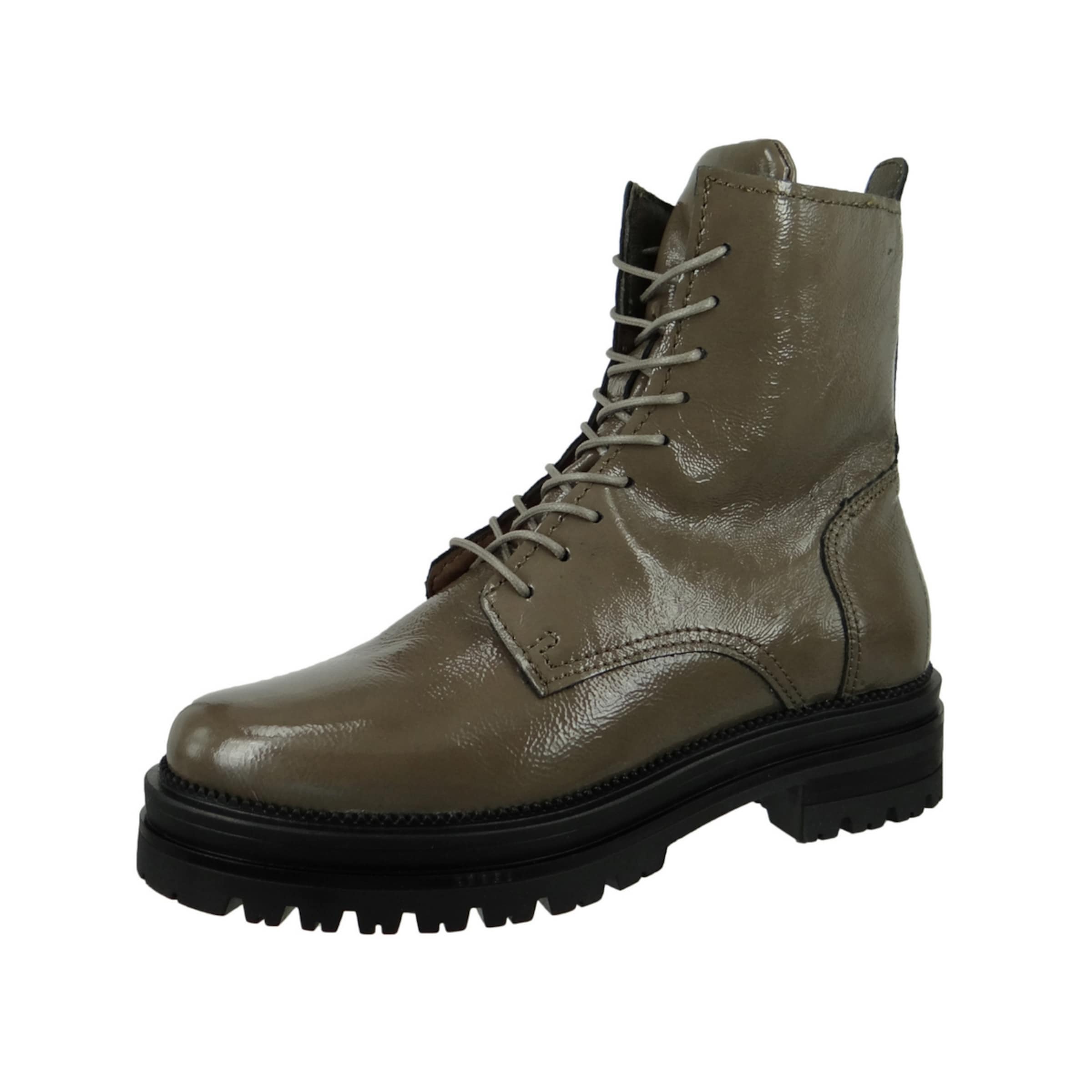 MJUS - Botim com fivela em verde: frente