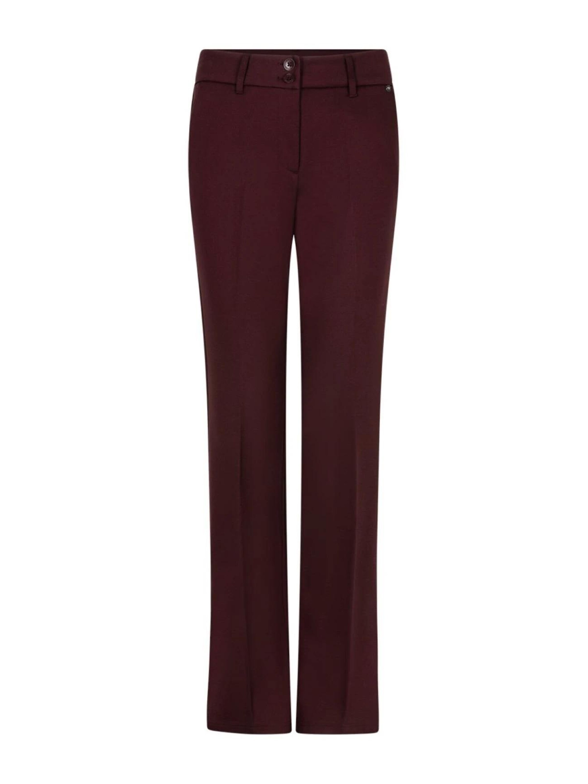 Red Button Regular Broek 'Bibette' in Rood: voorkant