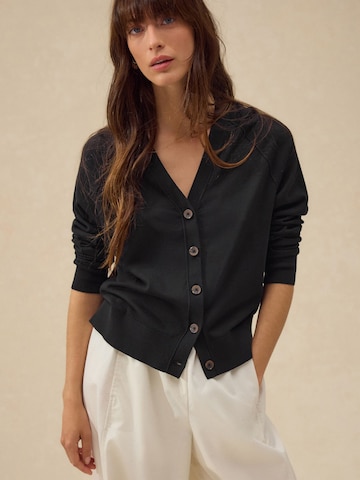 Cardigan Next en noir : devant