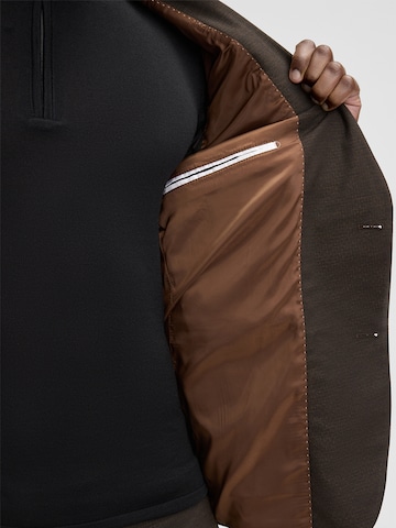 STRELLSON Slimfit Pak ' Aidan-Melwin ' in Bruin