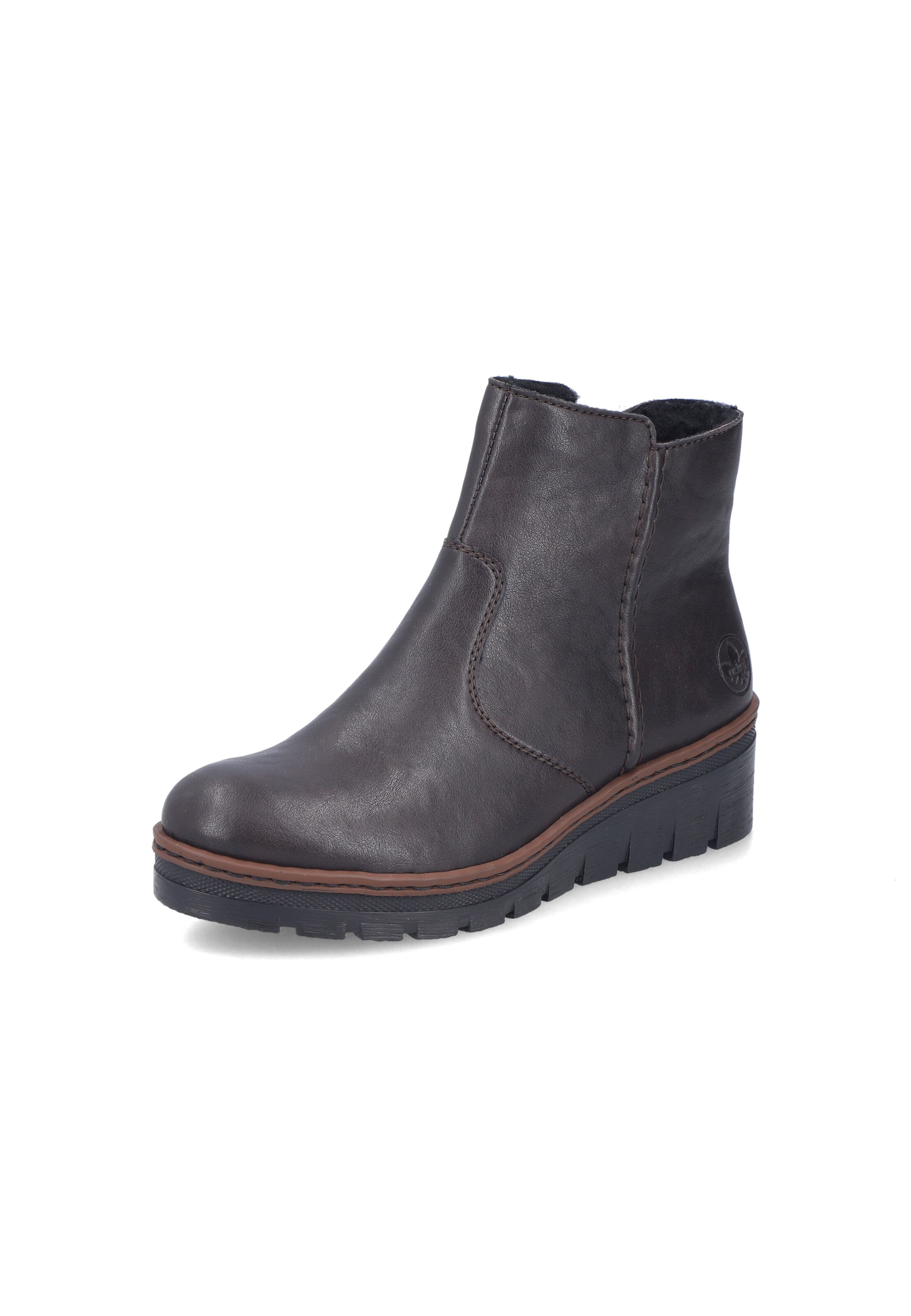 Rieker Bootie in Brown: front