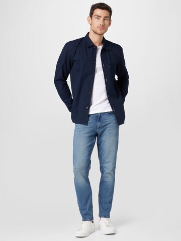 Club Monaco Regular fit Overhemd in Blauw