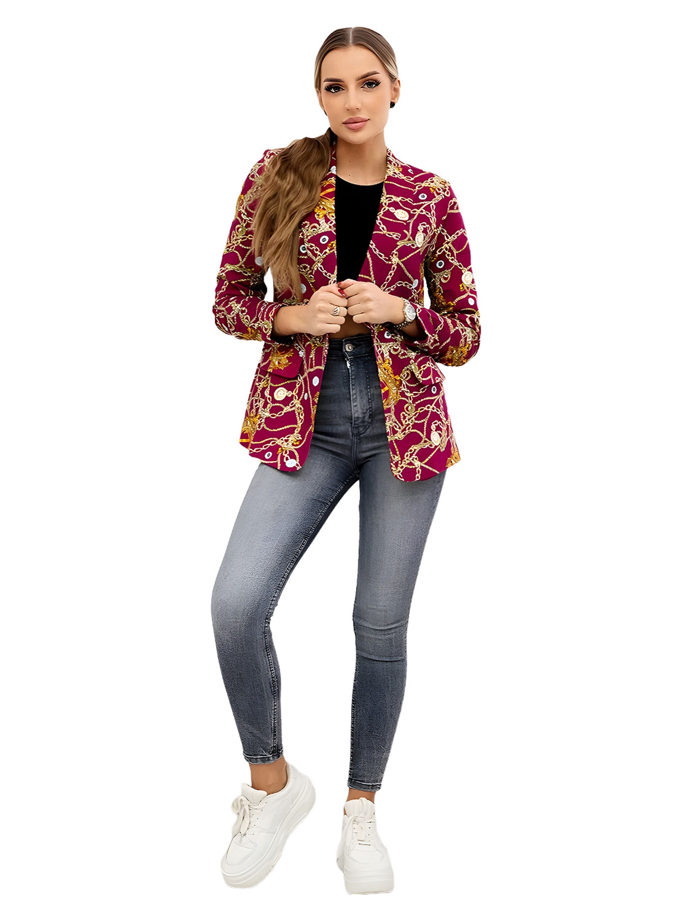 Lumera Blazer in Purple