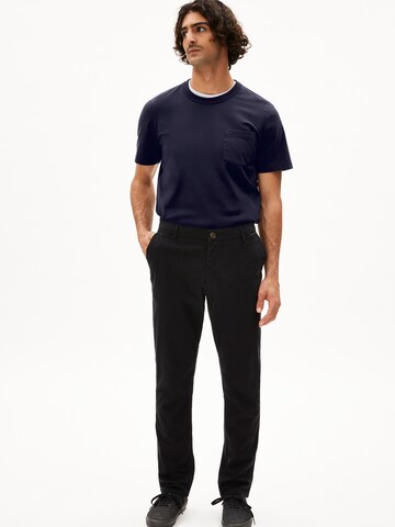 ARMEDANGELS Regular Hose 'AASTER' in Schwarz