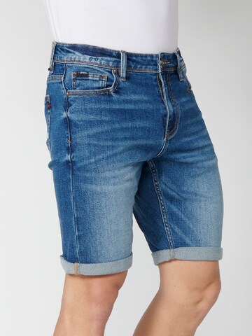 KOROSHI Regular Jeans in Blau