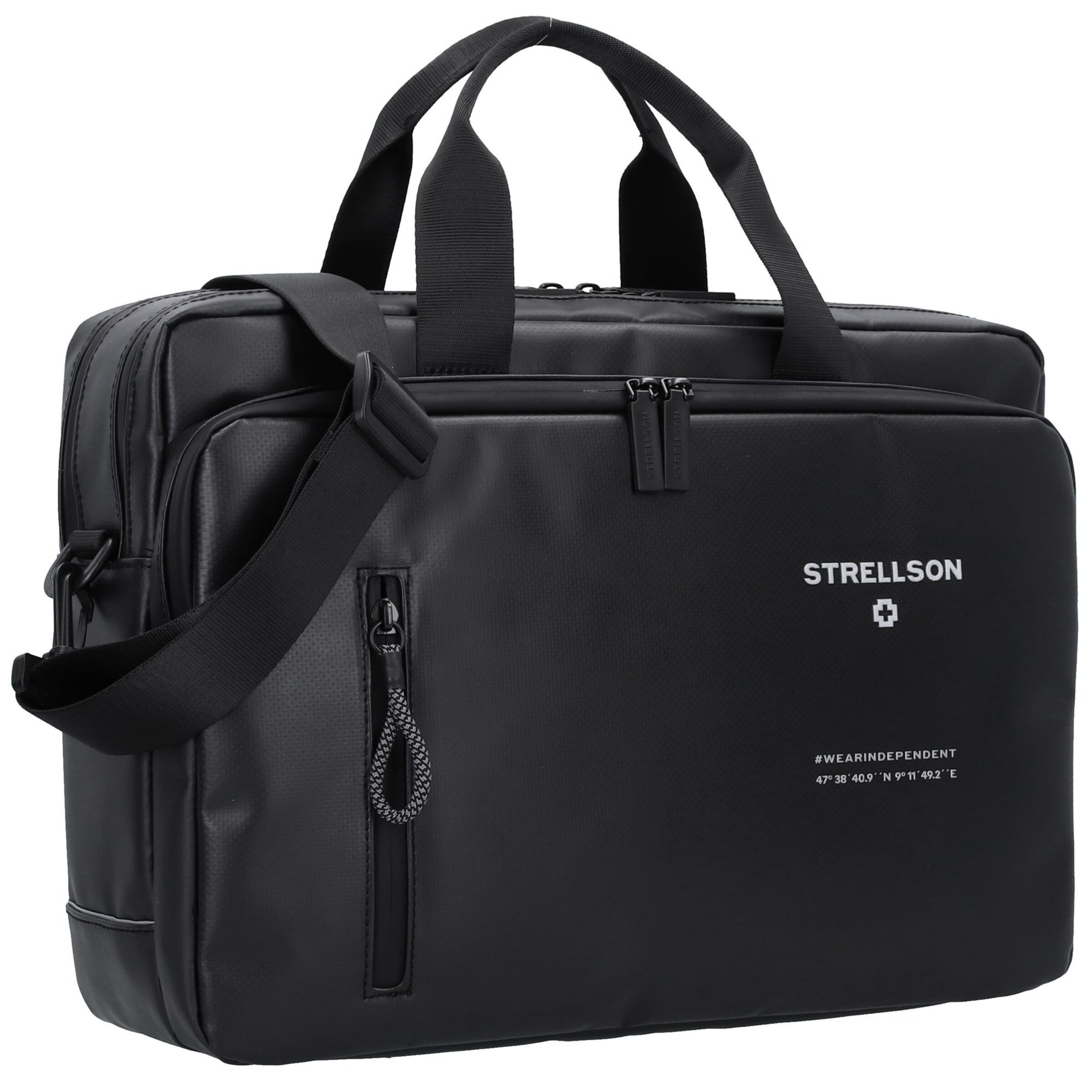 STRELLSON Aktentas 'Stockwell 2.0 Charles' in Zwart