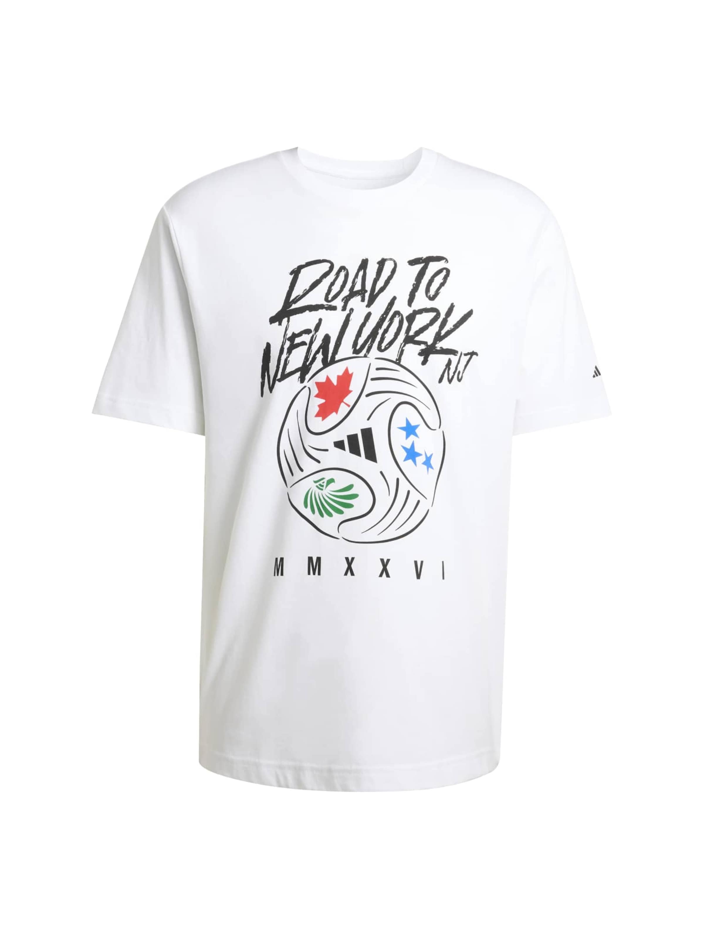 balta ADIDAS SPORTSWEAR Sportiniai marškinėliai: priekis