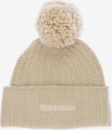 Calvin Klein Hat & Cap in One size in Beige: front