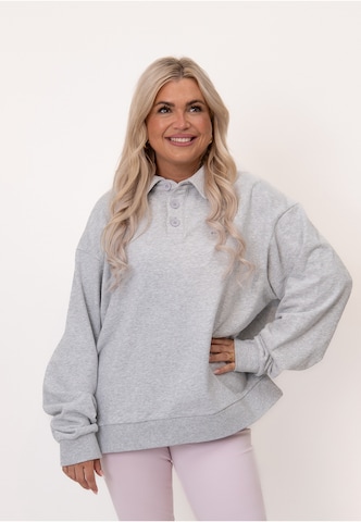 OH APRIL Sweatshirt 'Everywhere' in Grey: front