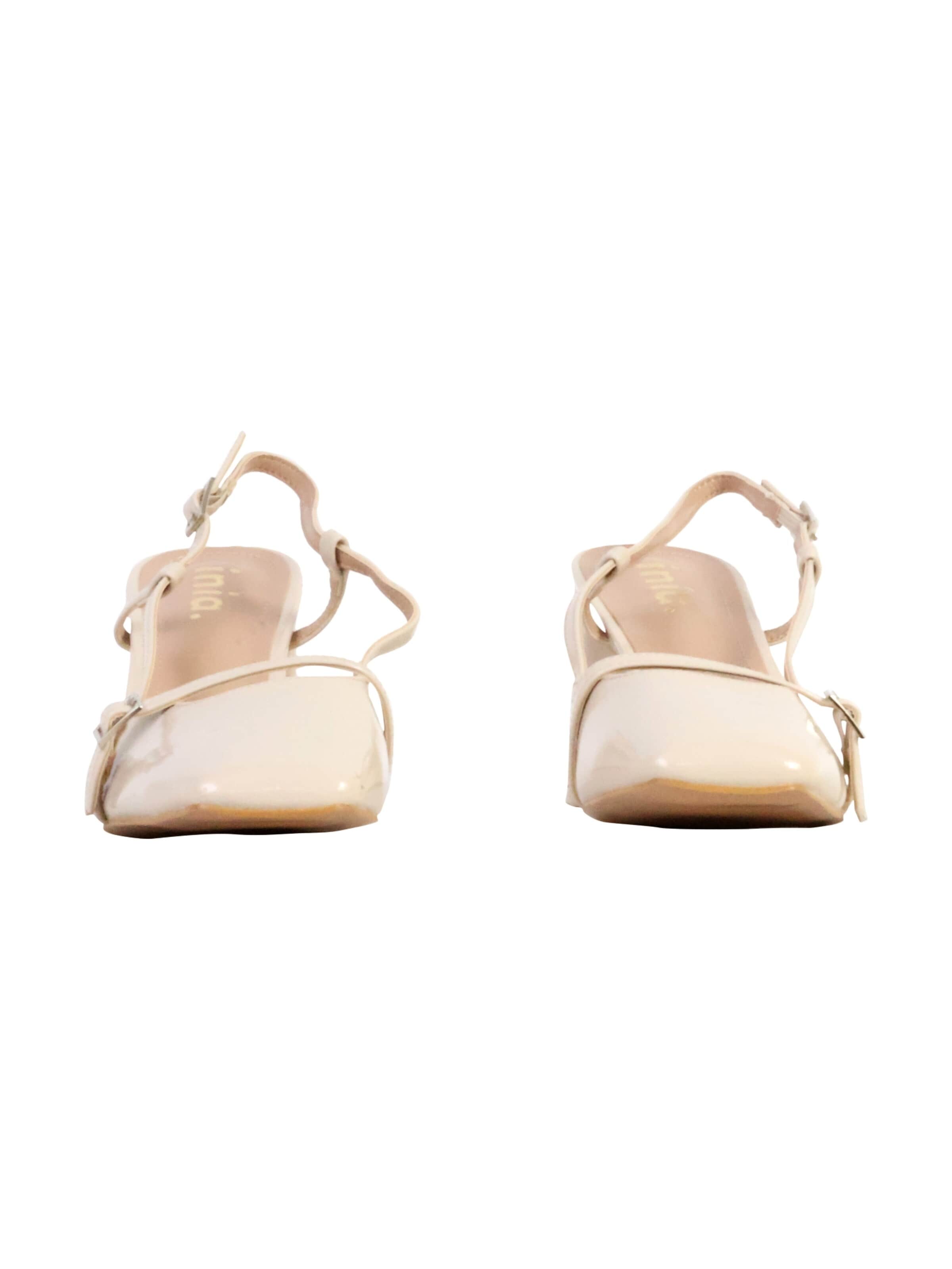Super Mode Sandaal 'Inia-Sandalen mit Absatz' in Beige