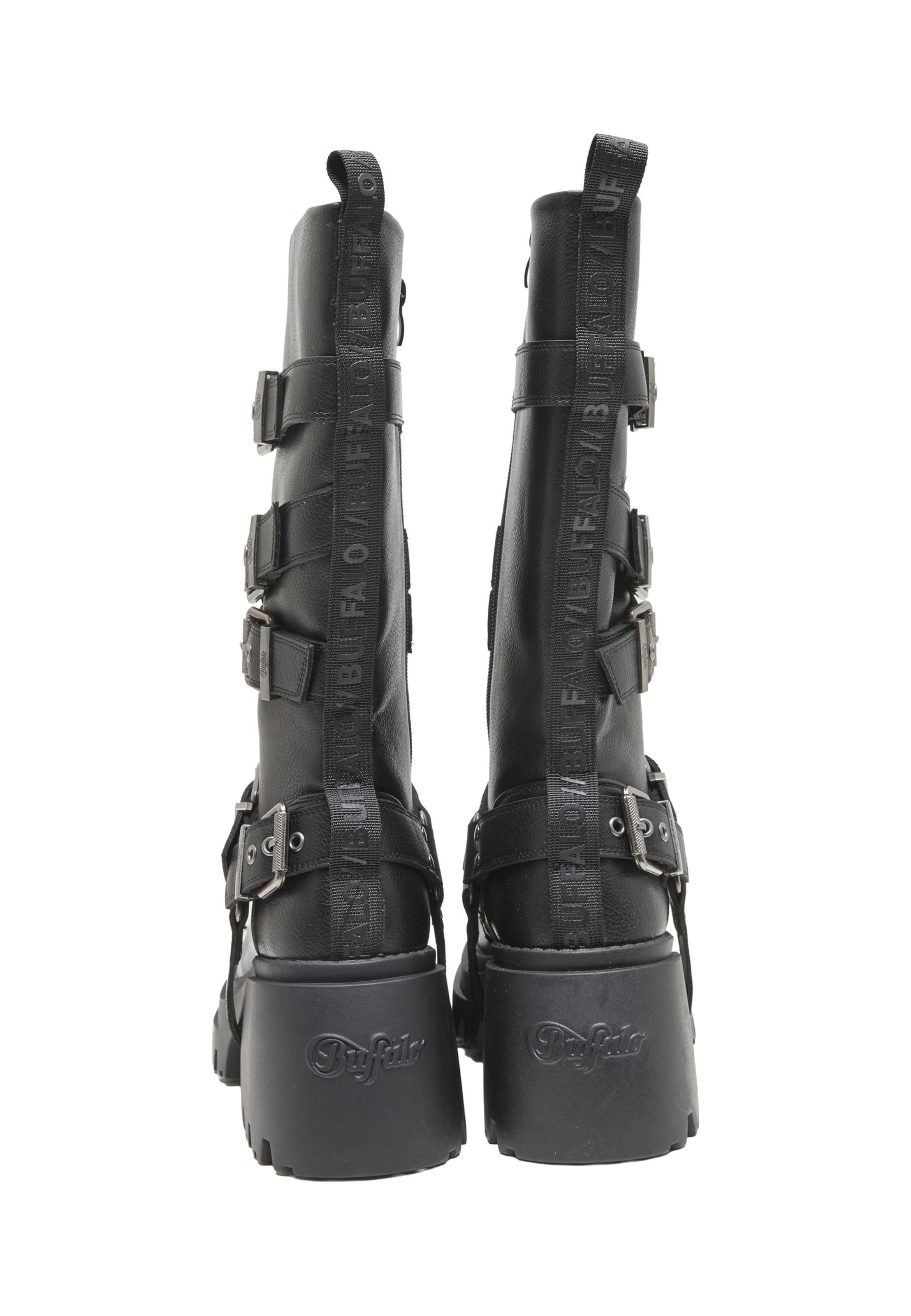 BUFFALO Stiefel 'Bravr' in Schwarz