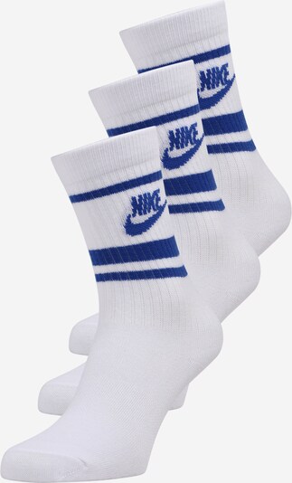 Nike Sportswear Nogavice | indigo / bela barva, Prikaz izdelka