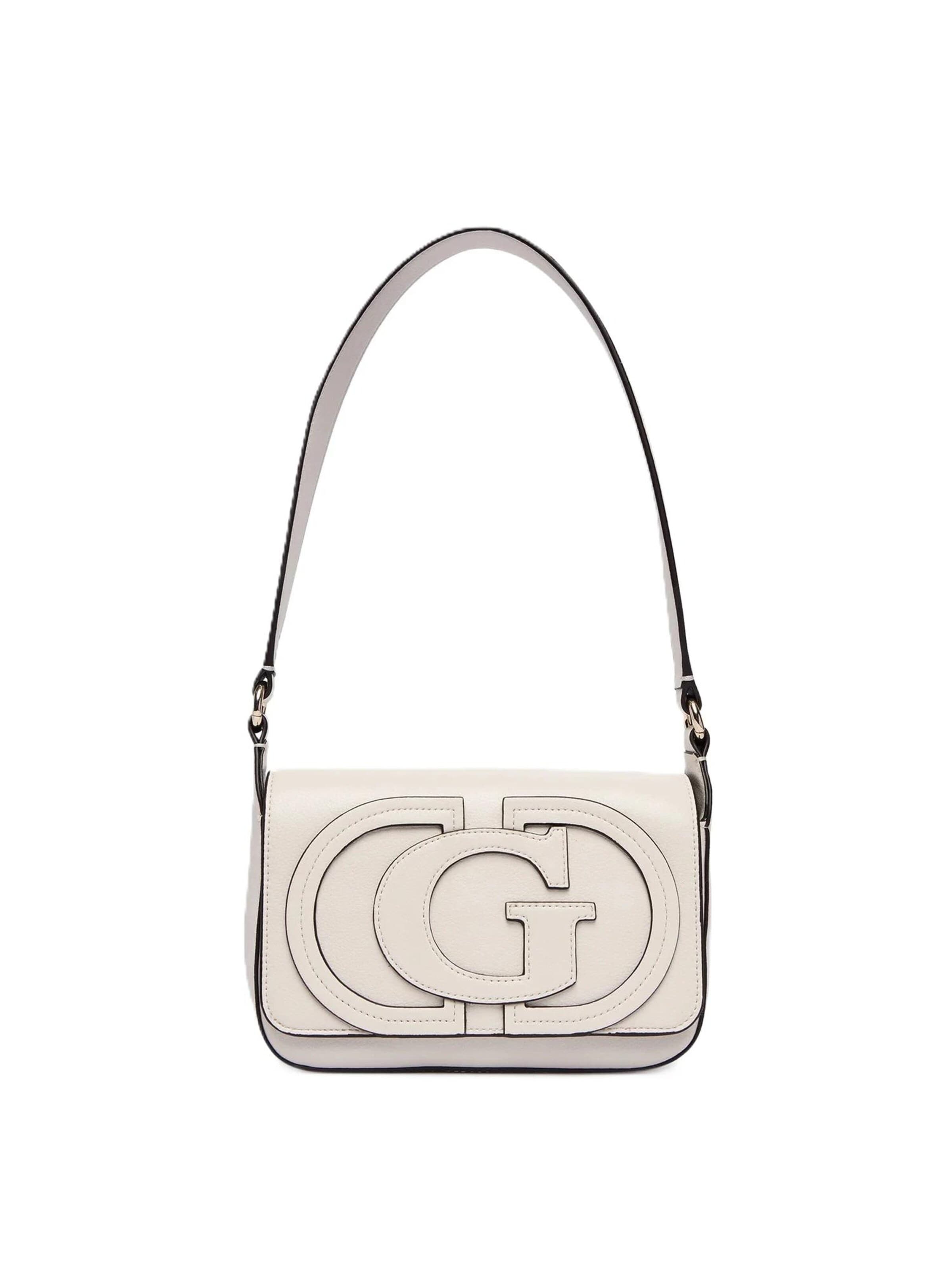 GUESS Handtasche 'NG974019'‌‌‌‌‌‌‌ in Weiß: Vorderseite